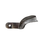 Fém, peremes, perforált feles kanál, Up R/Low L, 31